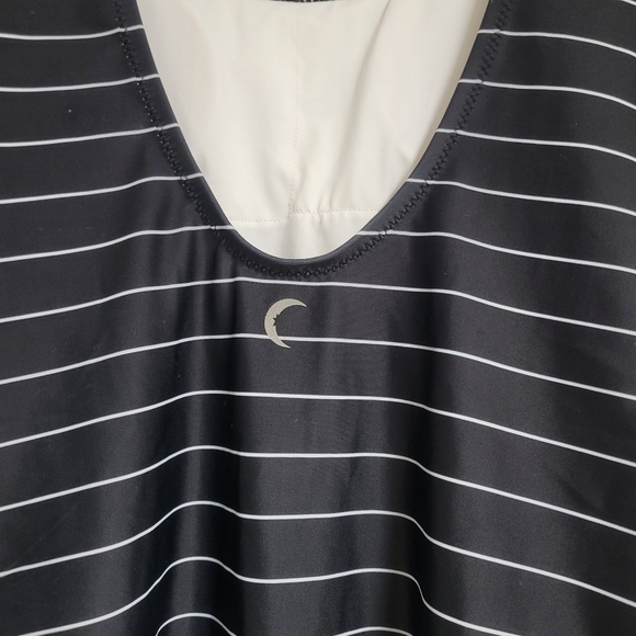 Zyia NWT Stripe Simplicity One Piece Swimsuit Size Medium. - Picture 6 of 16